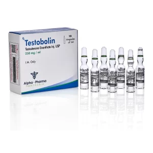 Buy Testosterone Enanthate Injection Alpha Pharma Testobolin (ampoules)